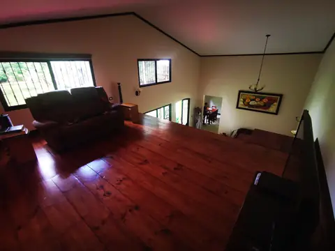 The living room from the other side — Main house, Rio Ángel Bio-reserve