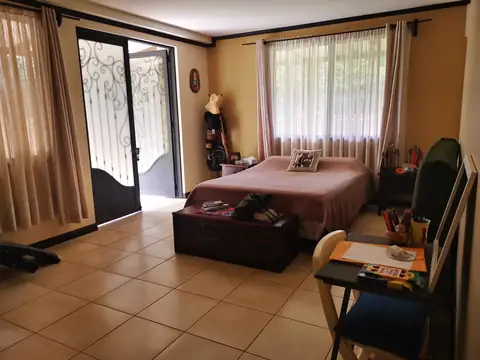 The bedroom — Main house, Rio Ángel Bio-reserve
