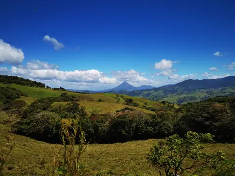 Rolling landscape — Volcanoes and mountains, Rio Ángel Bio-reserve