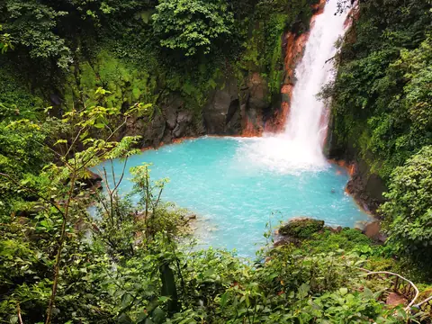 Rio Celeste — Waterfalls and rivers, Rio Ángel Bio-reserve