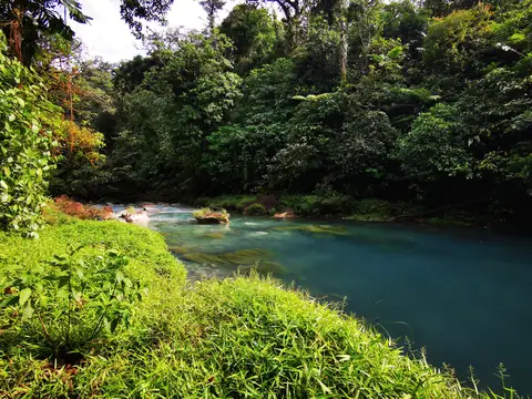 A turquoise river — Waterfalls and rivers, Rio Ángel Bio-reserve