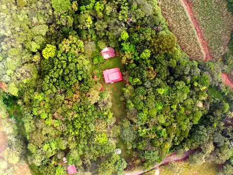 The property from above — From above, Rio Ángel Bio-reserve