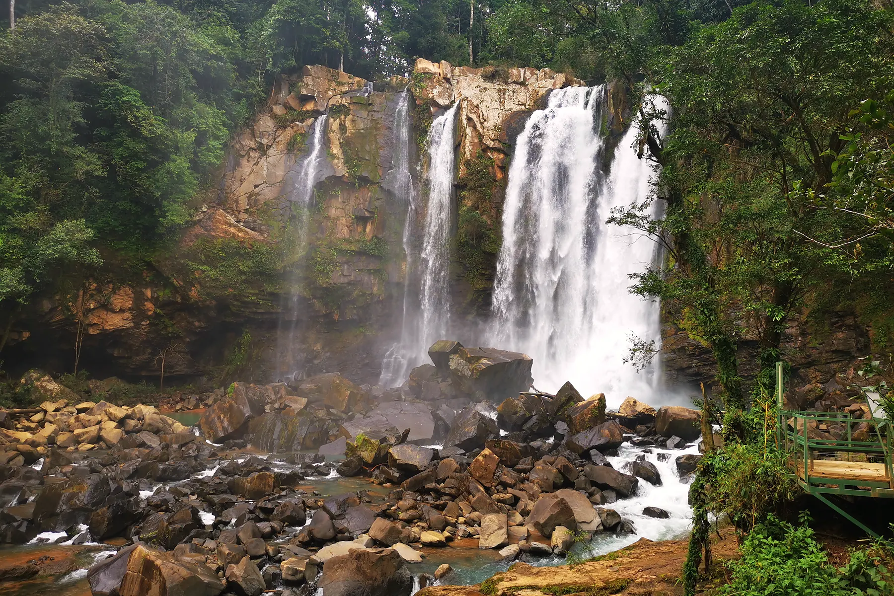 The Nauyaca waterfalls